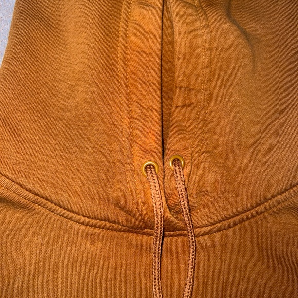 Women's Nike Sportswear Club Fleece Pullover Hoodie in Cinnamon Size L - Picture 3 of 5
